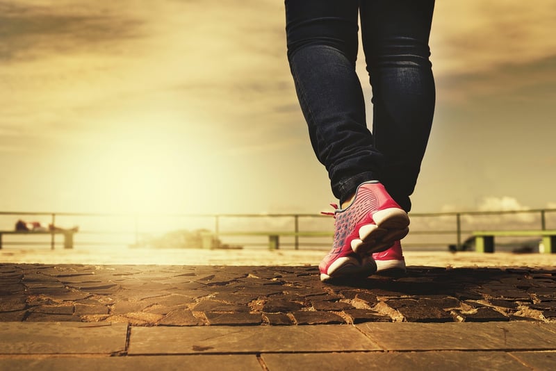 Mindful walking techniques